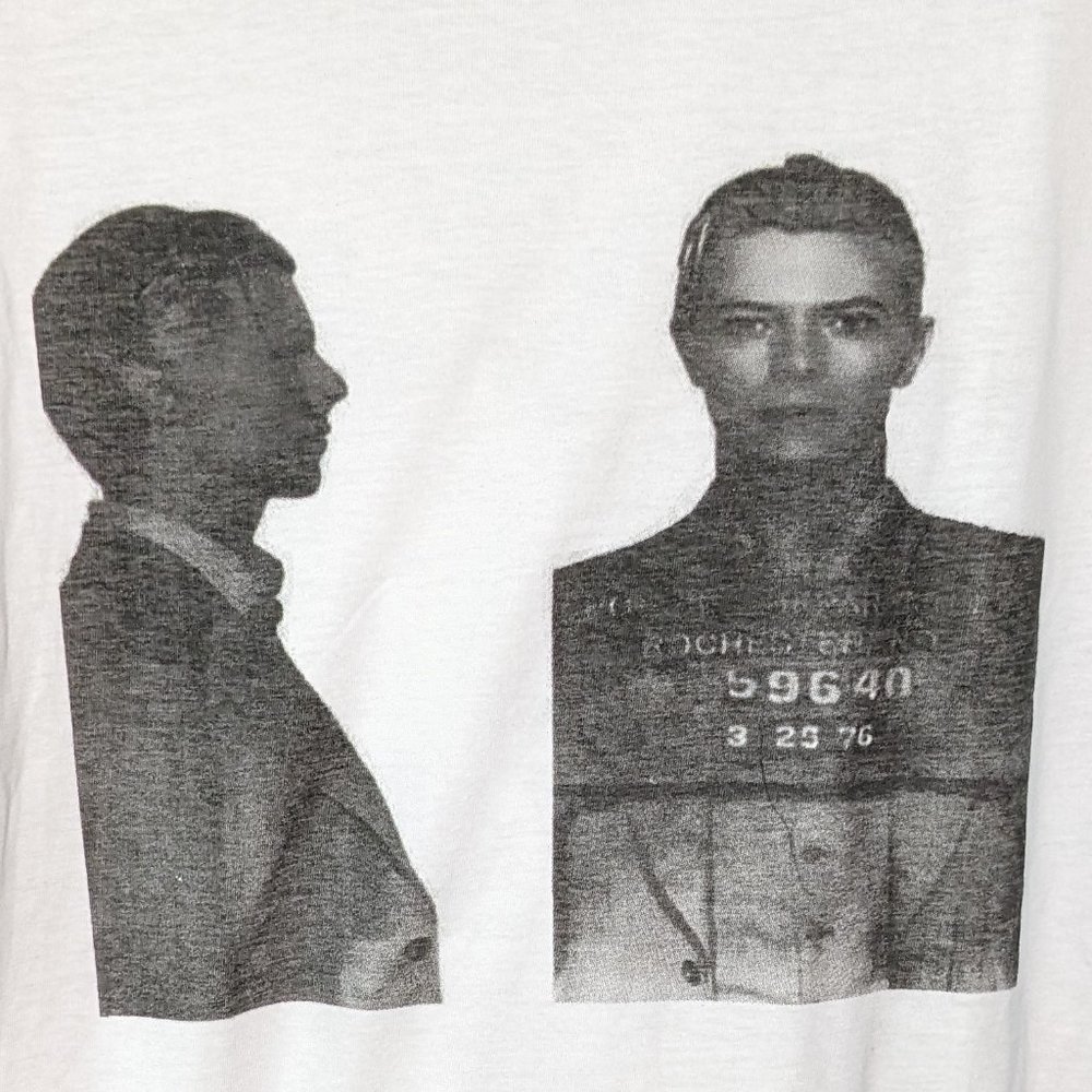 David Bowie - 1976 Mug Shot